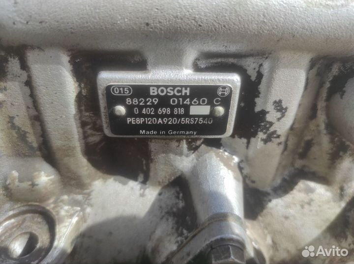 Тнвд bosch евро 3 камаз