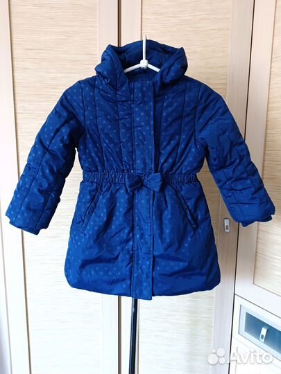 Куртка пальто демисезонная для девочки 116р