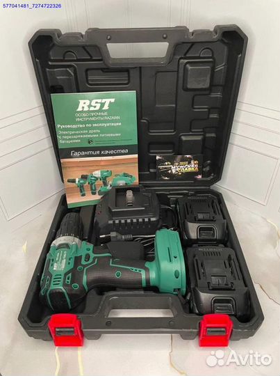 Новый бесчеточный шуруповерт RST 21V