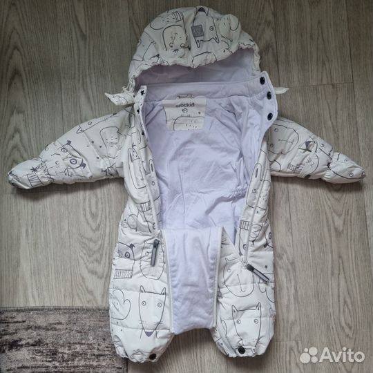Зимний комбинезон-трансформер Crockid