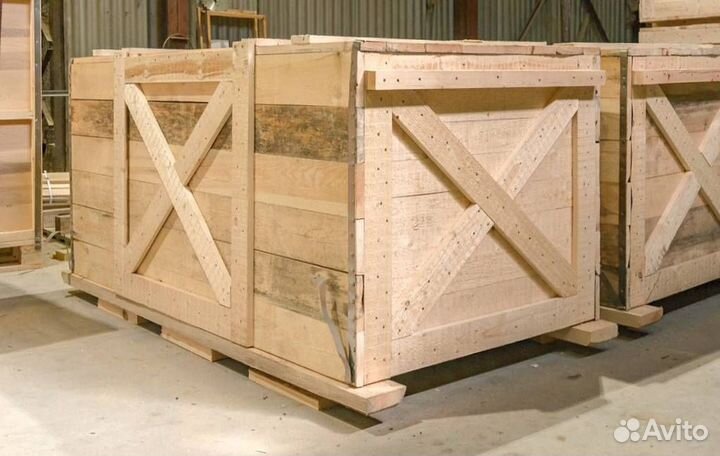 Ящик деревянный, транспортировочная тара