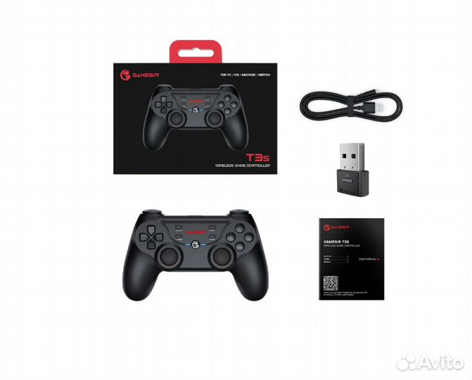 Беспроводной геймпад GameSir T3s