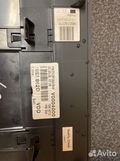 Приборная панель vw golf gti mk5