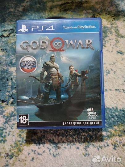 Диск God of war ps4