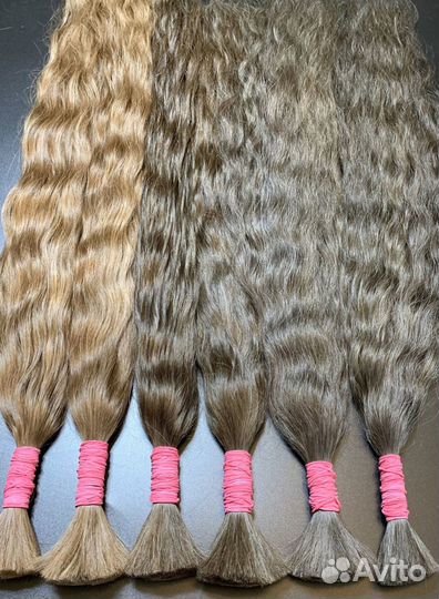 Волосы для наращивания, 40см, рассрочка