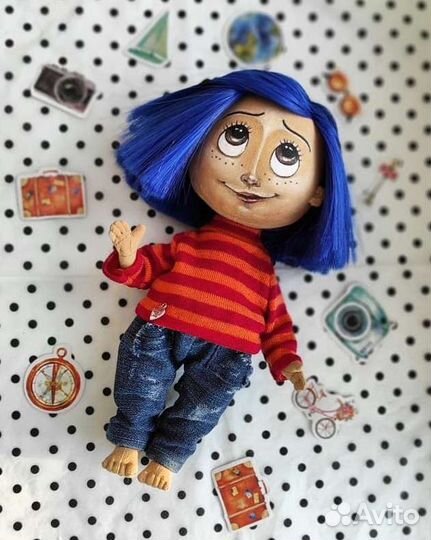 Кукла текстильная ручной работы