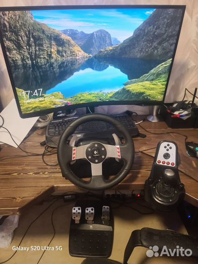 Игровой руль logitech g27