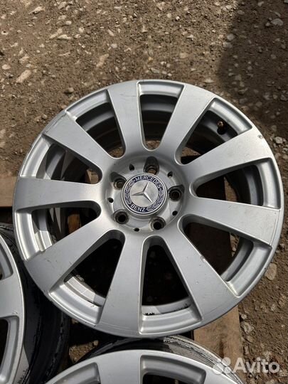 Оригинальные диски Mersedes R16 5*112