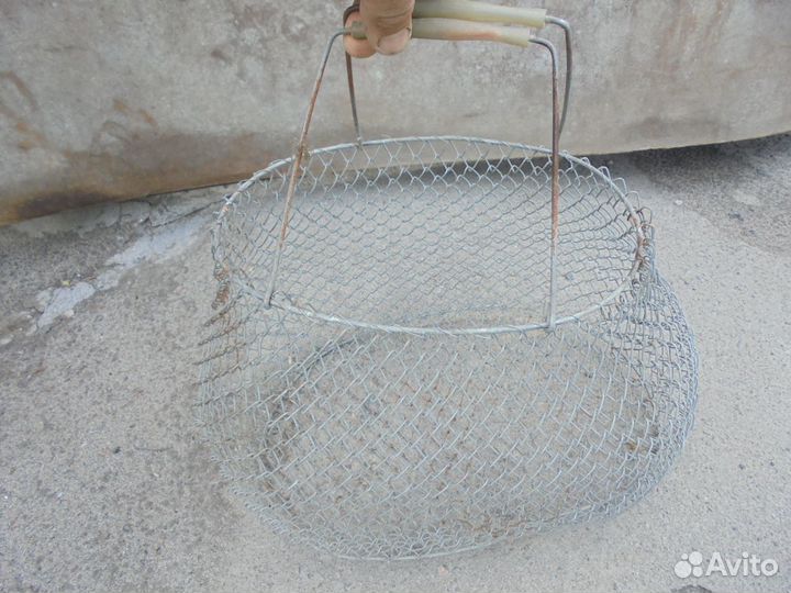 Корзинка складная, плетеная СССР