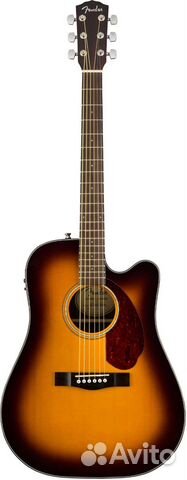 Гитара электроаккустич. Fender CD140 SCE SB + кейс