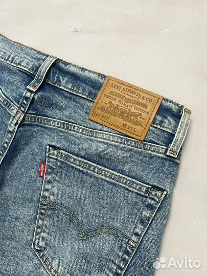 Джинсовые шорты Levis 511 Оригинал