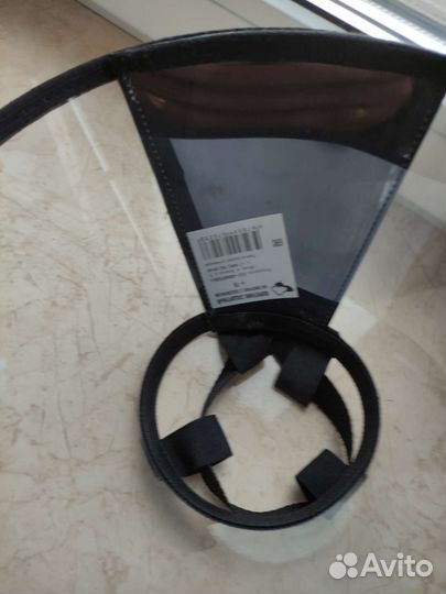 Воротник защитный на липучке с ошейником номер 15