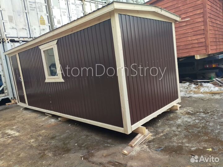 Бытовка для дачи привезем за 6 часов