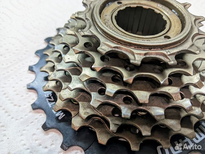 Трещотка Shimano Tourney MF-TZ500-7, 7 скоростей