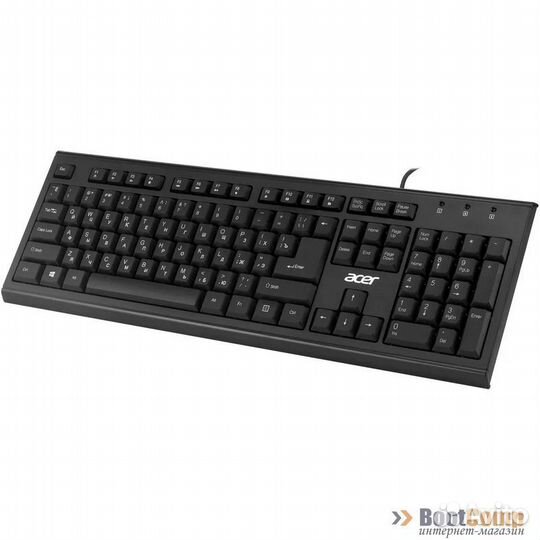 Клавиатура Acer OKW120 черный (ZL.kbdee.006)