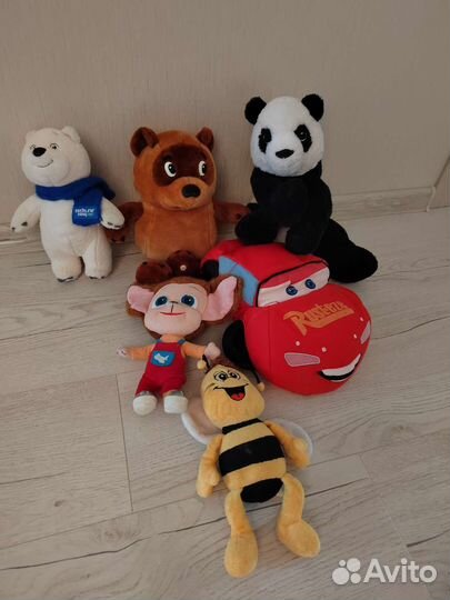 Мягкие игрушки почти новые