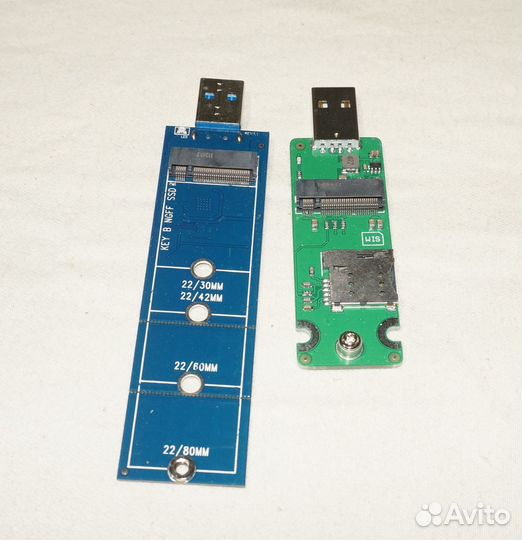 Адаптеры модемов M.2. Mini pcie