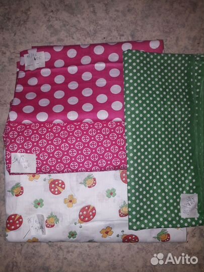 Отрезы ткани из ссср,бязь,сатин, лавсан,вельвет