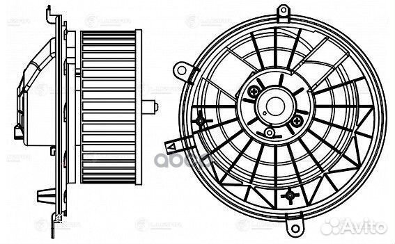 Э/вентилятор отоп. exeed TXL (21) /VX (21) LFh