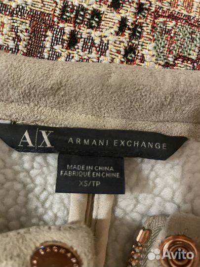 Armani exchange куртка
