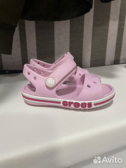 Сандалии для девочки crocs c5