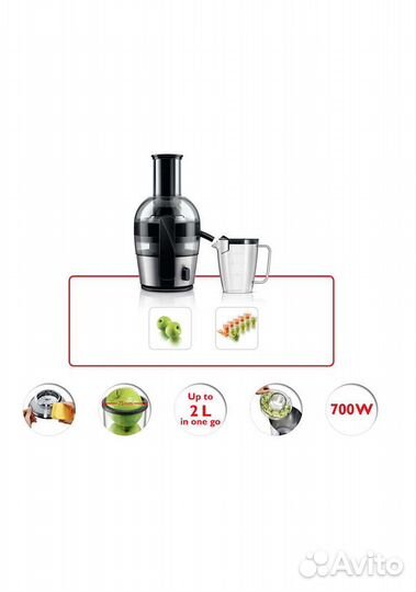 Соковыжималка Philips Viva Collection HR1863