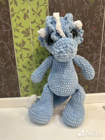 Дракон игрушка ручной работы