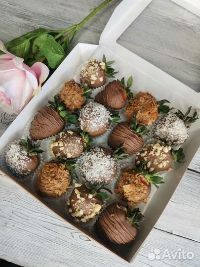 Клубника в шоколаде