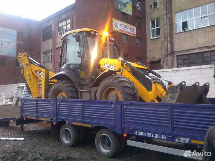 Аренда экскаватора погрузчика jcb3cx