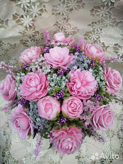 Букеты из мыла ручной работы