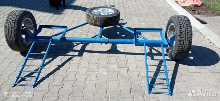 Подкатной прицеп эвакуатор