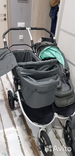 Bumbleride indie twin коляска для погодок/двойни