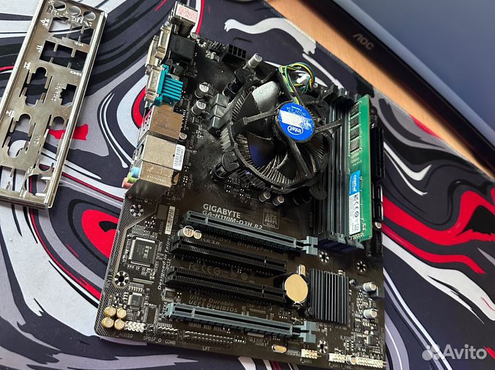 Комлект i3 6100+ материнская плата h110