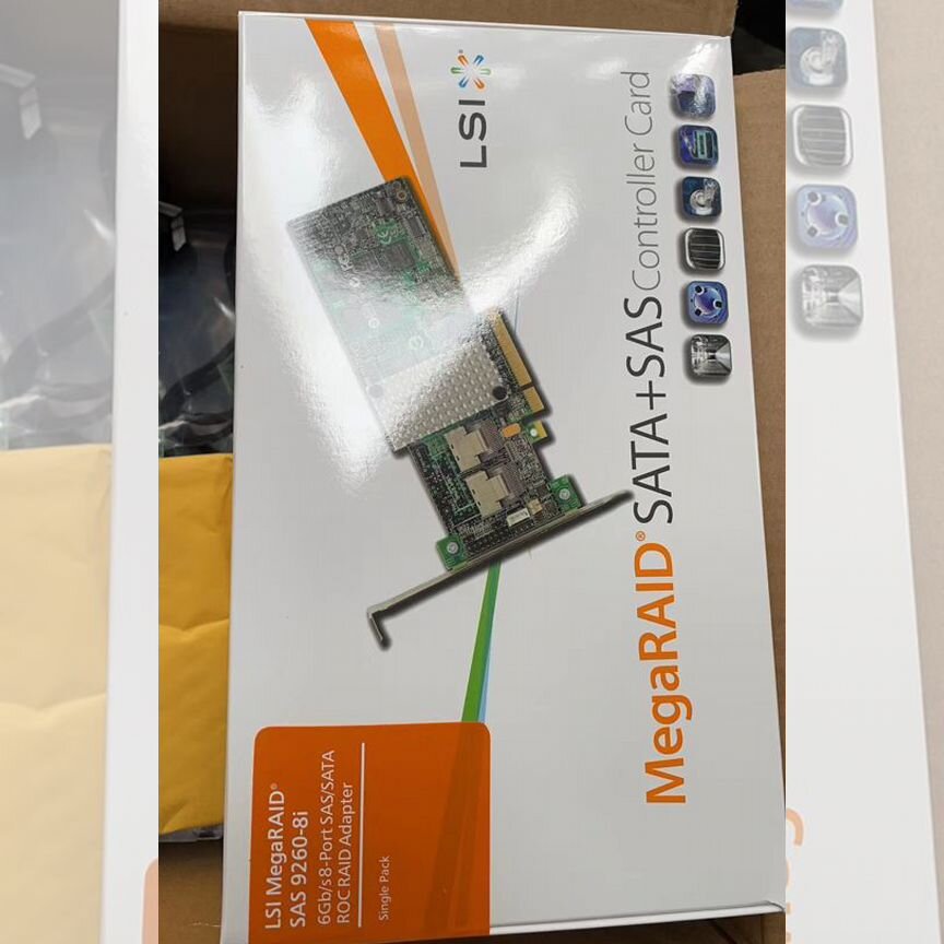 [LSI00198] Контроллер Raid Lsi 9260-8i Lsi00198