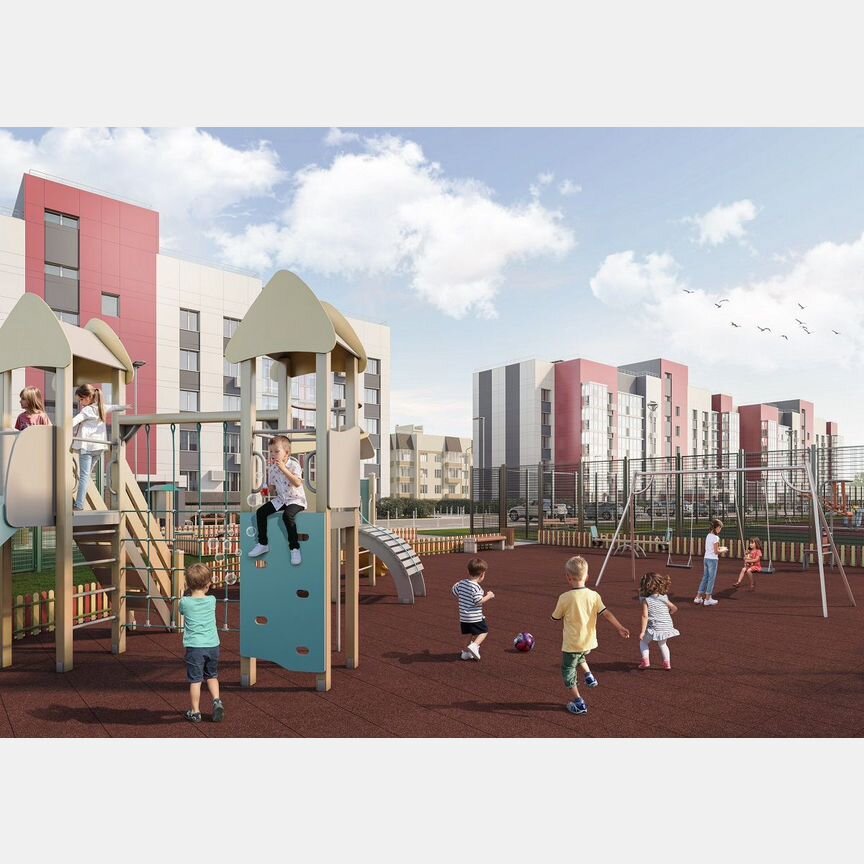 3-к. квартира, 65,4 м², 5/5 эт.