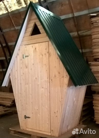 Туалет уличный классический