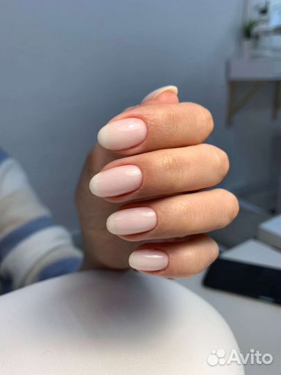 Маникюр с покрытием. Ногти