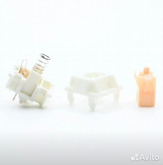 Свичи Tactile Silent Cream Yellow Outemu 5 Pin