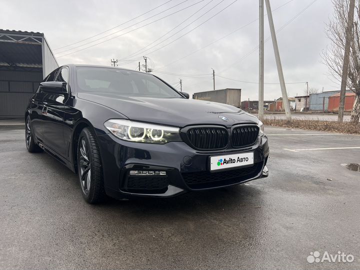 BMW 5 серия 2.0 AT, 2017, 88 000 км