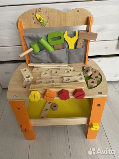 Игрушка деревянная инструменты мастерская