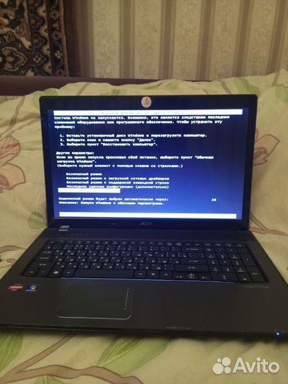 Ноутбук Acer Aspire 7552G