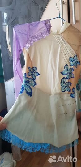 Платье для фигурного катания рост 116