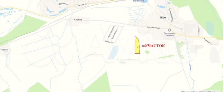 Участок 3,7 га (СНТ, ДНП)