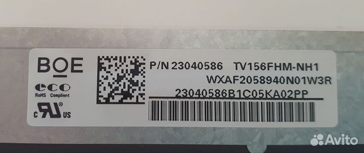 NT156FHM-N61Матрица для ноутбука