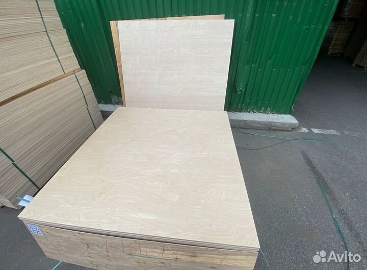 Фанера фк берёзовая 1525х1525