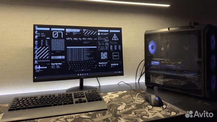 Игровой пк + монитор