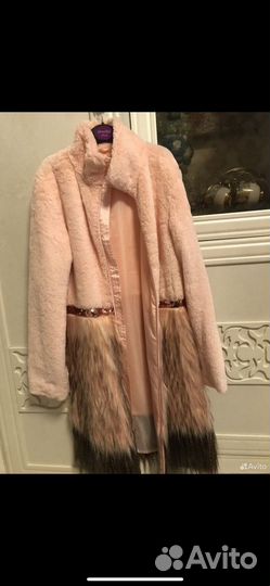 Пальто для девочки 140-146