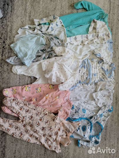 Вещи для мальчика от 0 до 4 месяцев