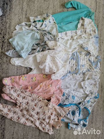 Вещи для мальчика от 0 до 4 месяцев