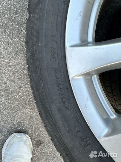 Диски с резиной Mercedes r 18